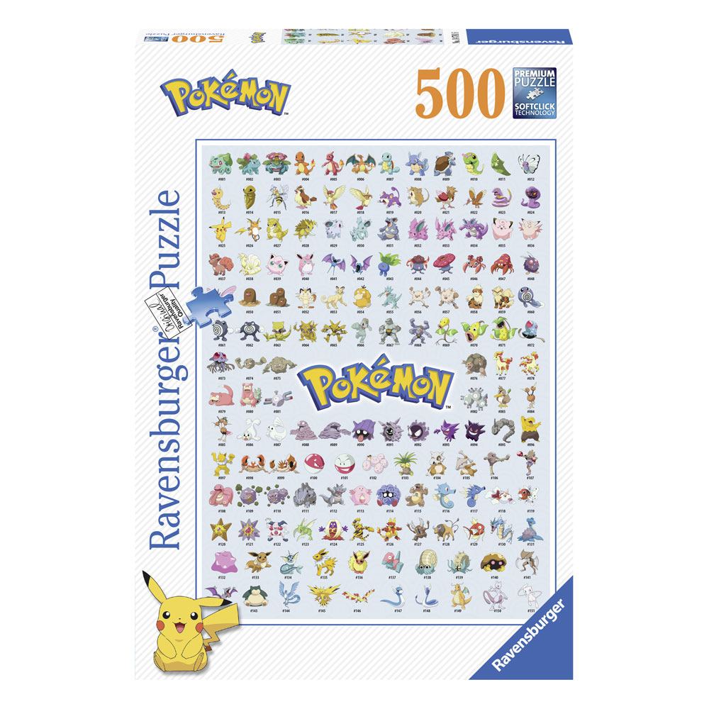 Pokémon Kirakós Puzzle Pokémon (500 Darabos)