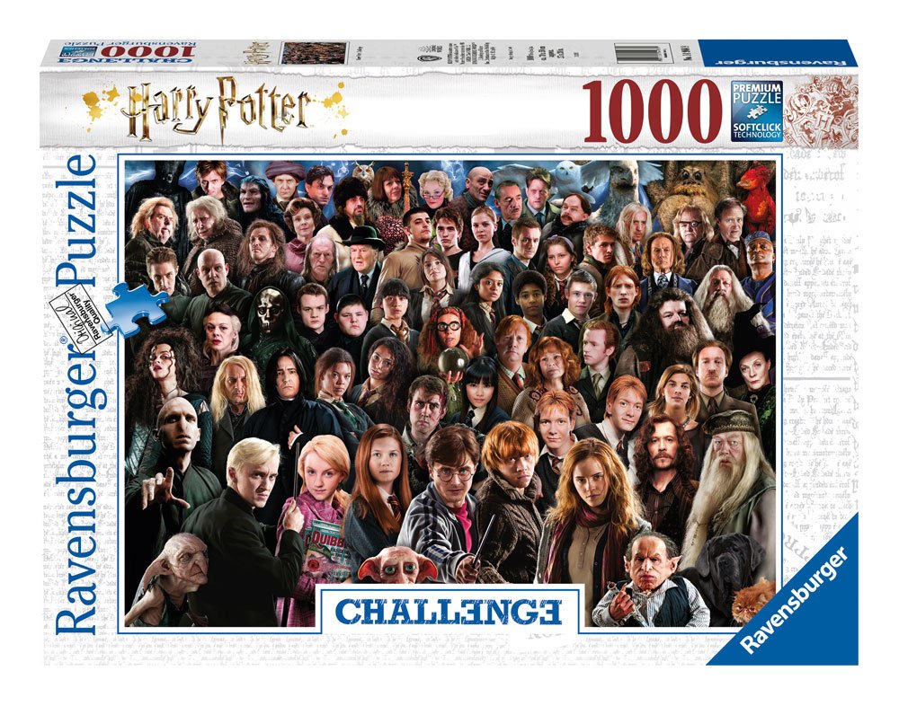 Harry Potter Challenge Kirakós Puzzle Cast (1000 Darabos)
