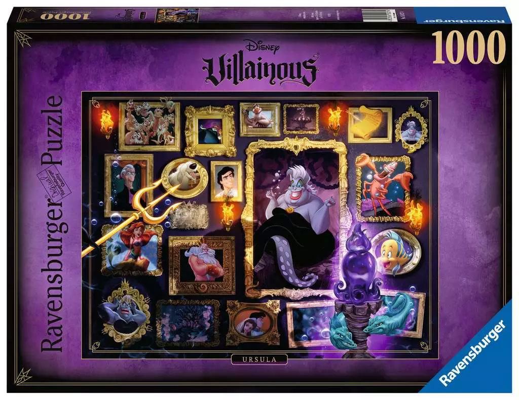 Disney Villainous Kirakós Puzzle Ursula (1000 Darabos)