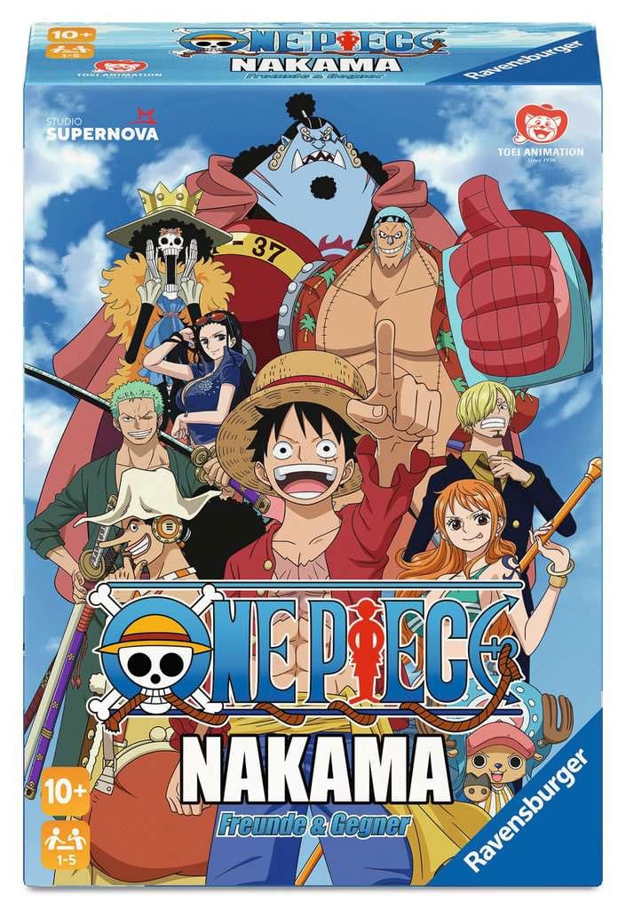 One Piece Társasjáték Nakama *Német Nyelvű Verzió*