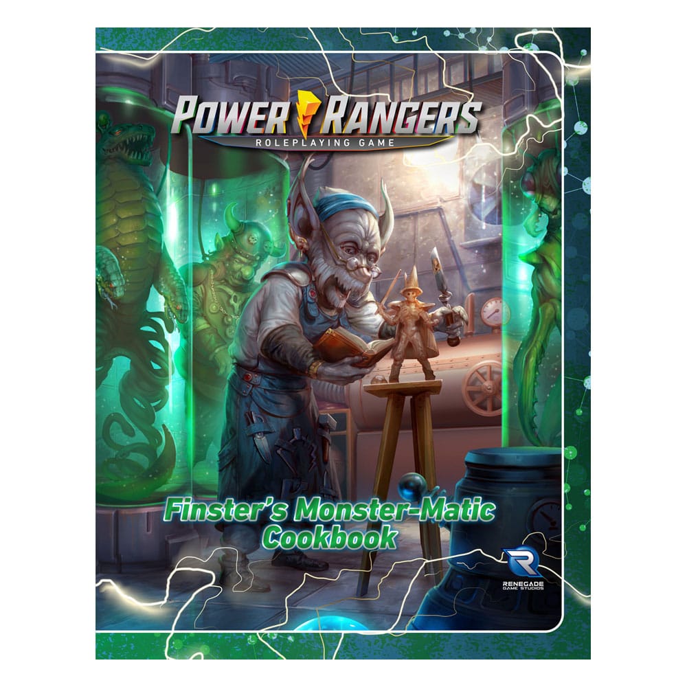 Power Rangers RPG Könyv Finster’s Monster-Matic Cookbook Sourcebook *Englische Verzió*