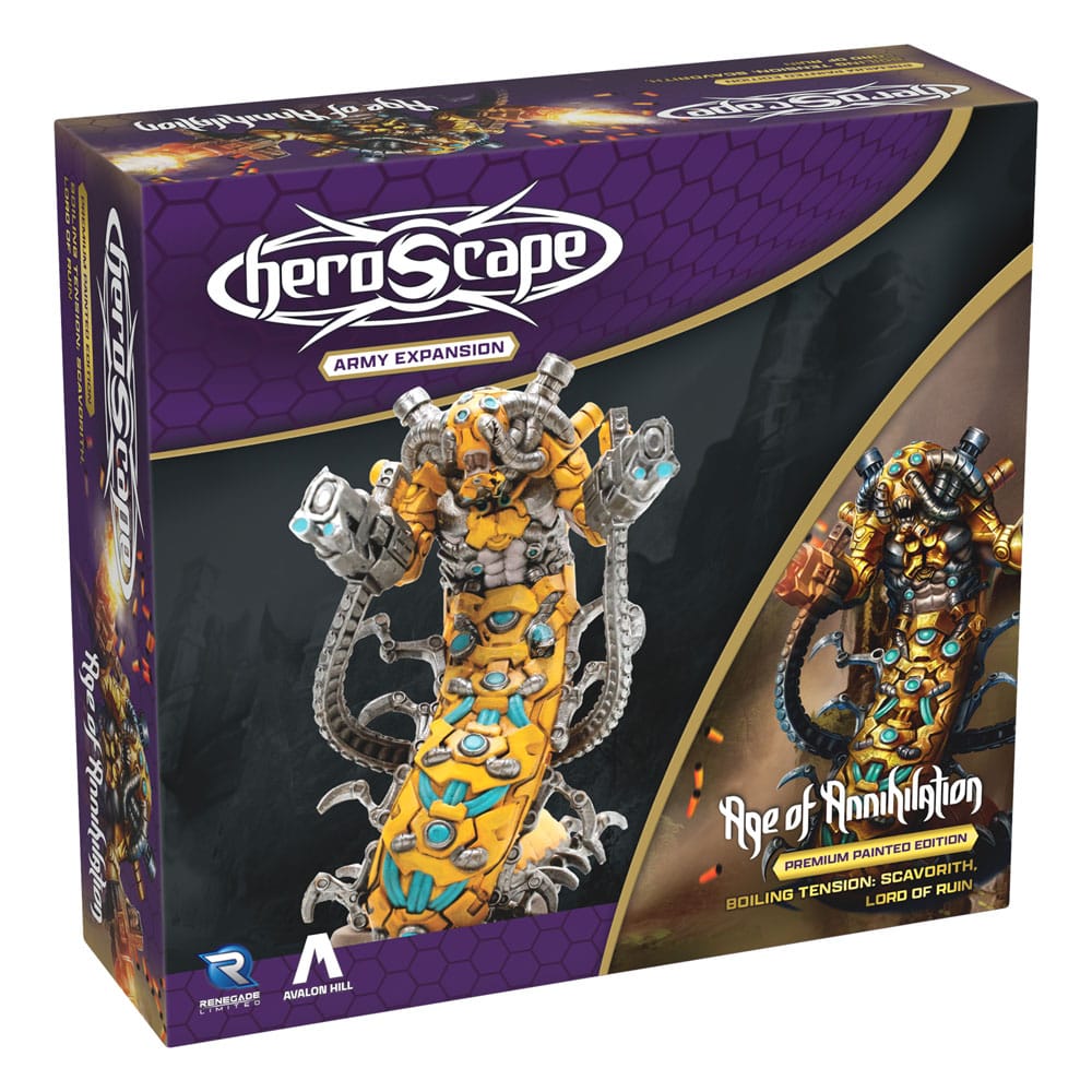 Heroscape Army Expansion Boiling Tension: Scavorith Lord of Ruin *Angol Nyelvű Verzió*