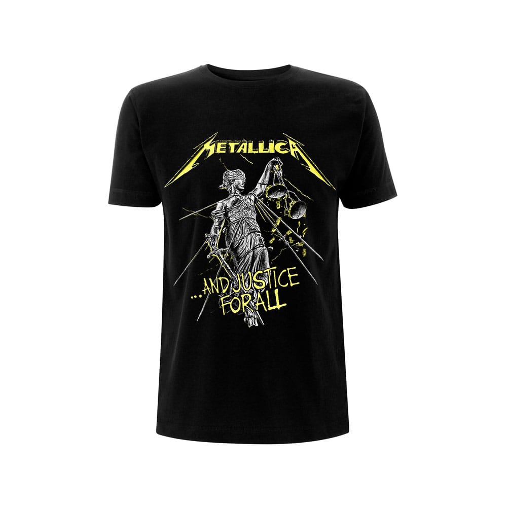 Metallica Póló And Justice For All Tracks Black Size L