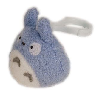 My Neighbor Totoro Plüss Hátizsák Clip Totoro blue 6 cm