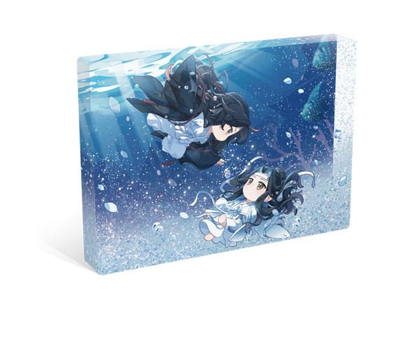 Grandmaster of Demonic Cultivation Acryl Block  Glitter Wei Wuxian & Lan Wangji Zhao Xi Chi Ver. 14 x 10 cm