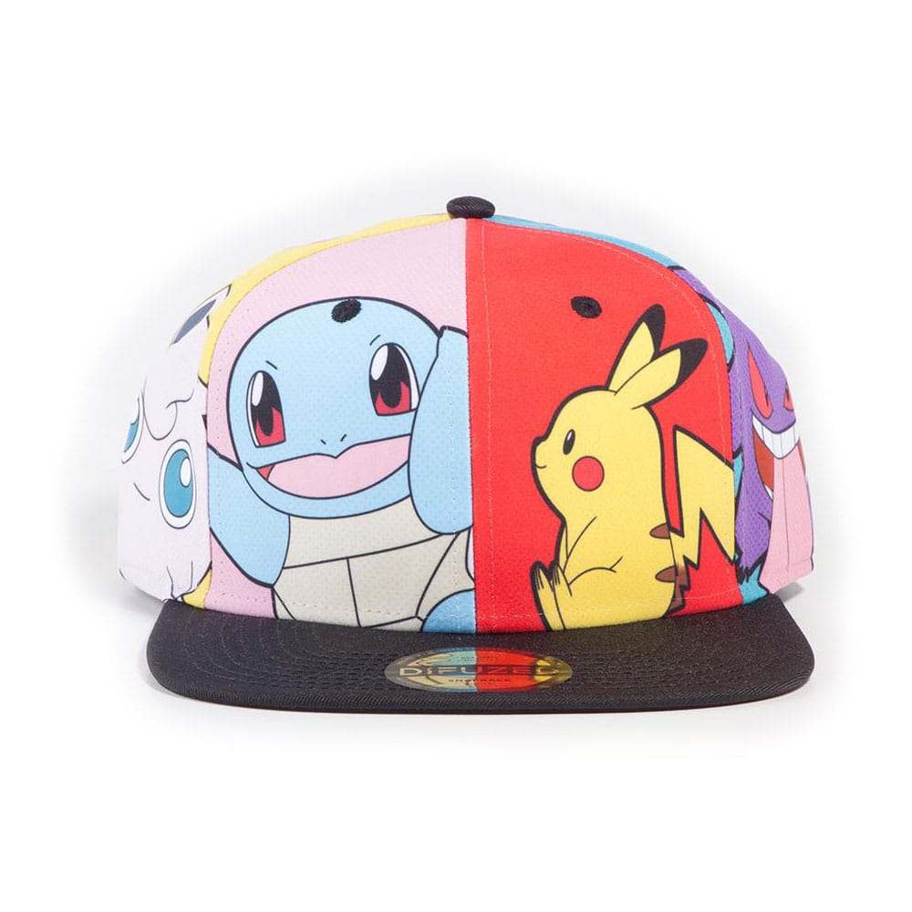 Pokémon Snapback Sapka Multi Pop Art