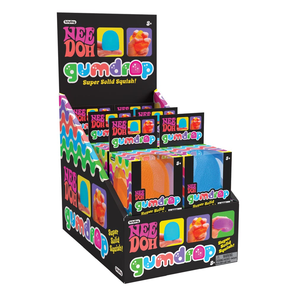 NeeDoh Squeeze Figurák Gumdrop Készlet (6)