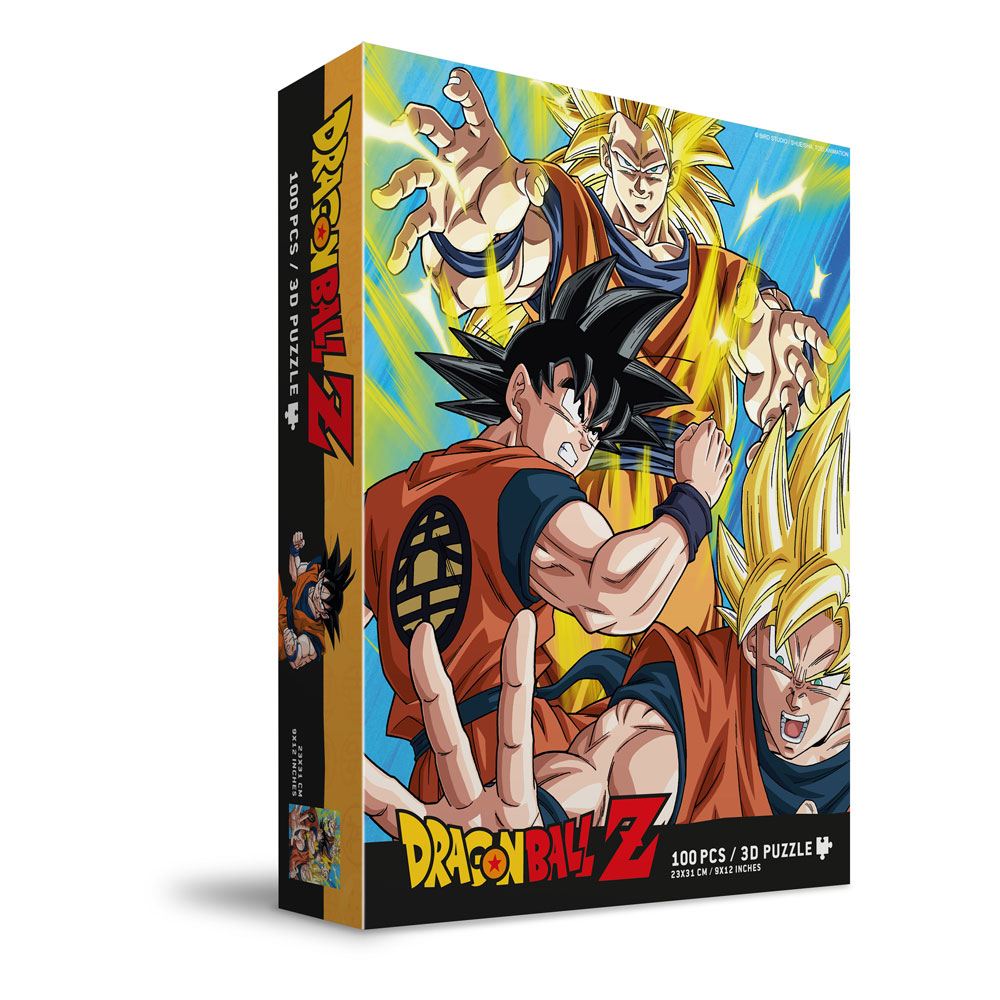 Dragon Ball Z Kirakós Puzzle  3d Goku Saiyan (100 Darabos)
