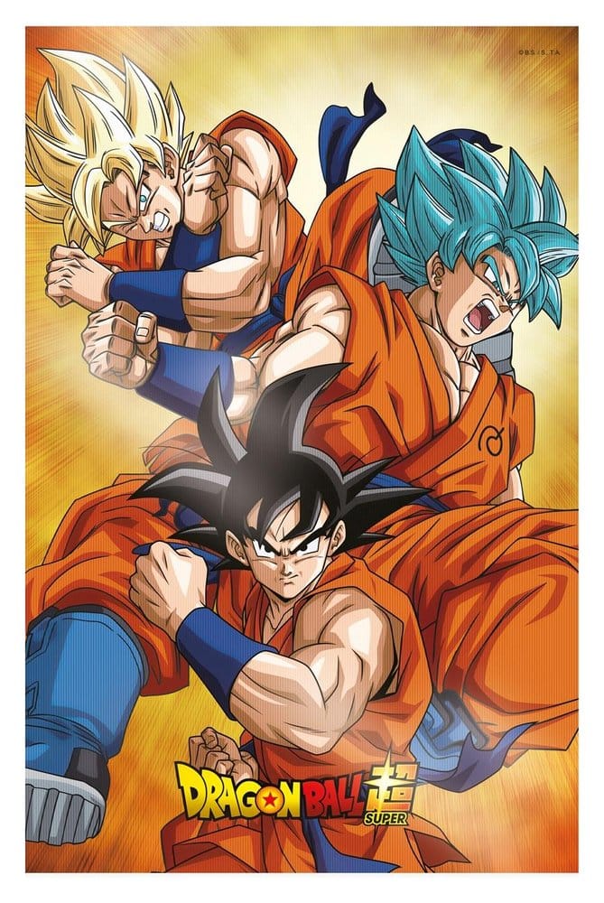 Dragon Ball Super 3D Poszter Champa Goku 38 x 58 cm
