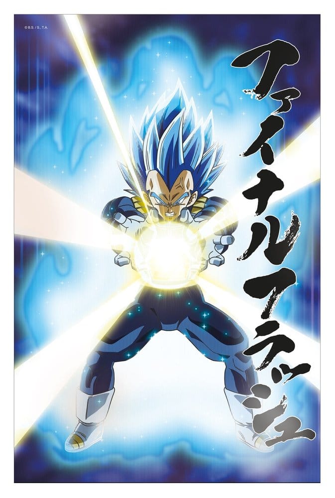 Dragon Ball Super 3D Poszter Survival Vegeta 38 x 58 cm