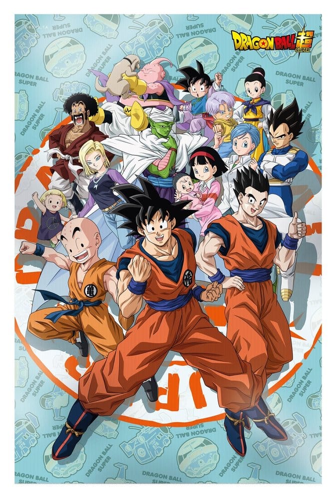Dragon Ball Super 3D Poszter Universe Survival 38 x 58 cm