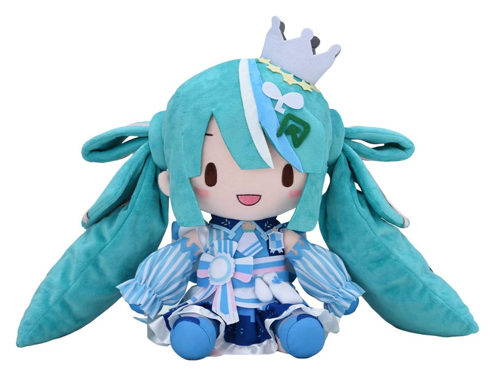 Character Vocal Series 01: Hatsune Miku Fuwa Petit Plüss Figura Hatsune Miku LAWSON 50th Évfordulós Special LIVE L 30 cm