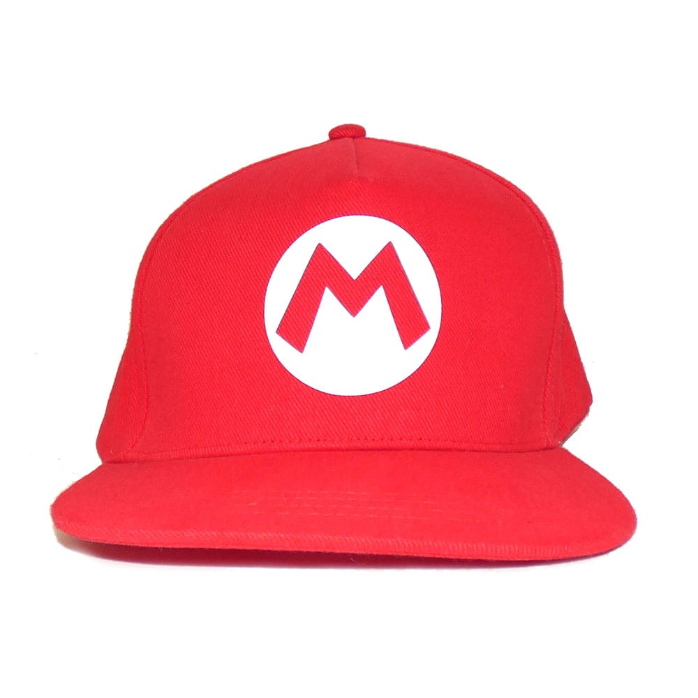 Super Mario Snapback Sapka Mario Badge