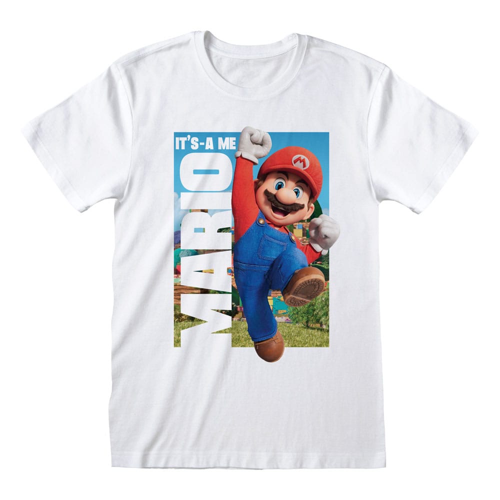 Super Mario Bros Póló It’s A Me Mario Fashion Size M