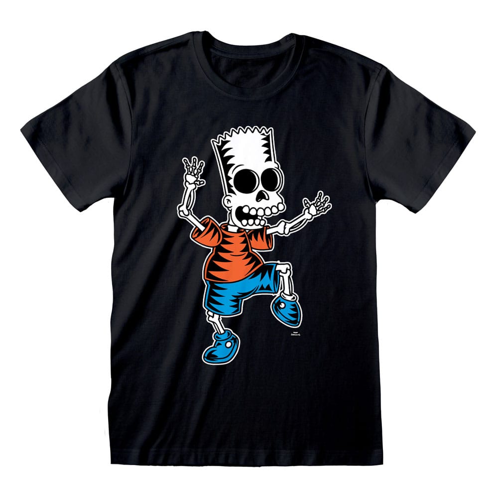 Simpsons Póló Skeleton Bart Size S