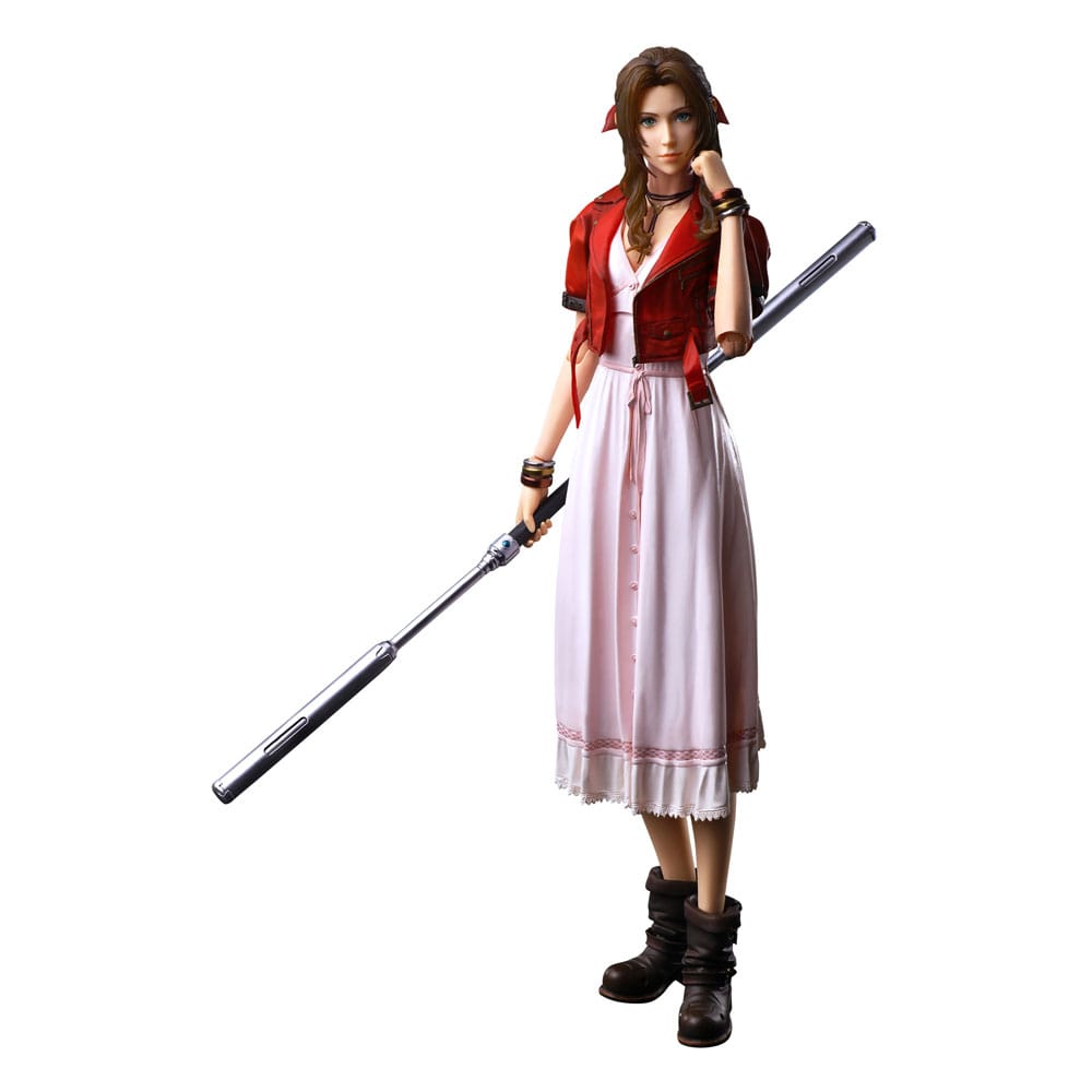 Final Fantasy VII Rebirth Play Kai Arts Akciófigura Aerith Gainsborough 24 cm