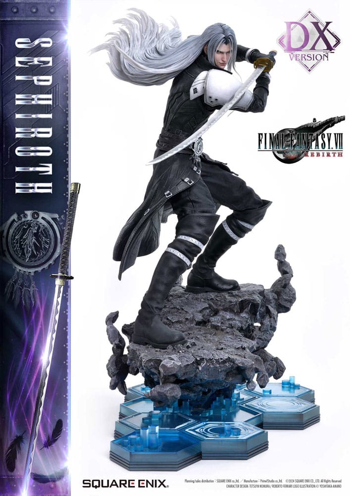 Final Fantasy VII Rebirth Szobor 1/4 Sephiroth Deluxe Ver. 69 cm