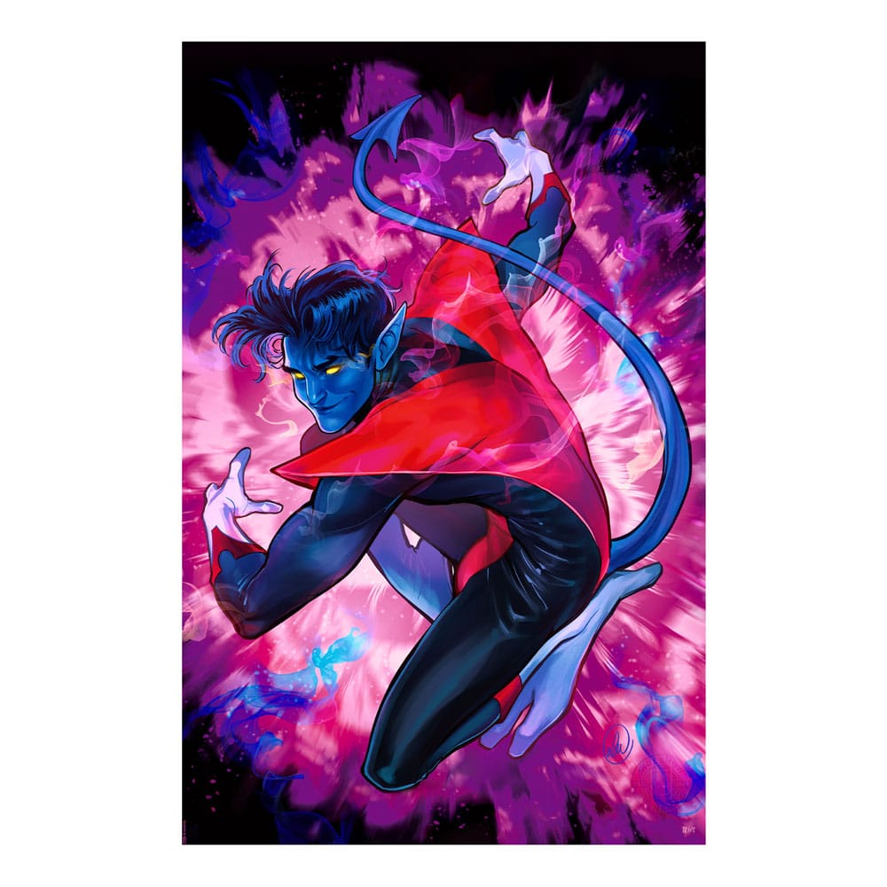 Marvel Art Print Nightcrawler 41 x 61 cm – Keret Nélkül