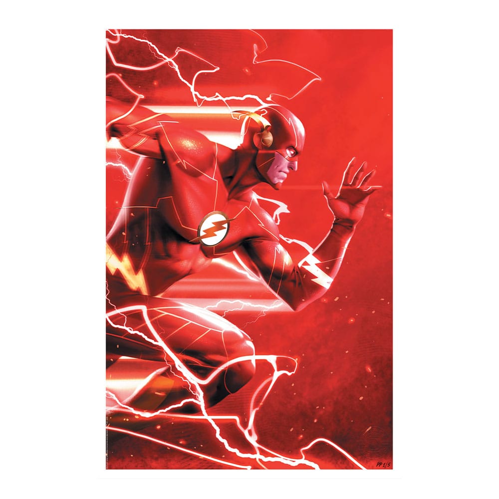 DC Comics Art Print The Flash #758 41 x 61 cm – Keret Nélkül