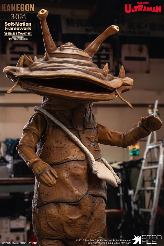 Ultraman Ultra-Kaiju Soft Vinyl Szobor Kanegon Special Kiadás 30 cm