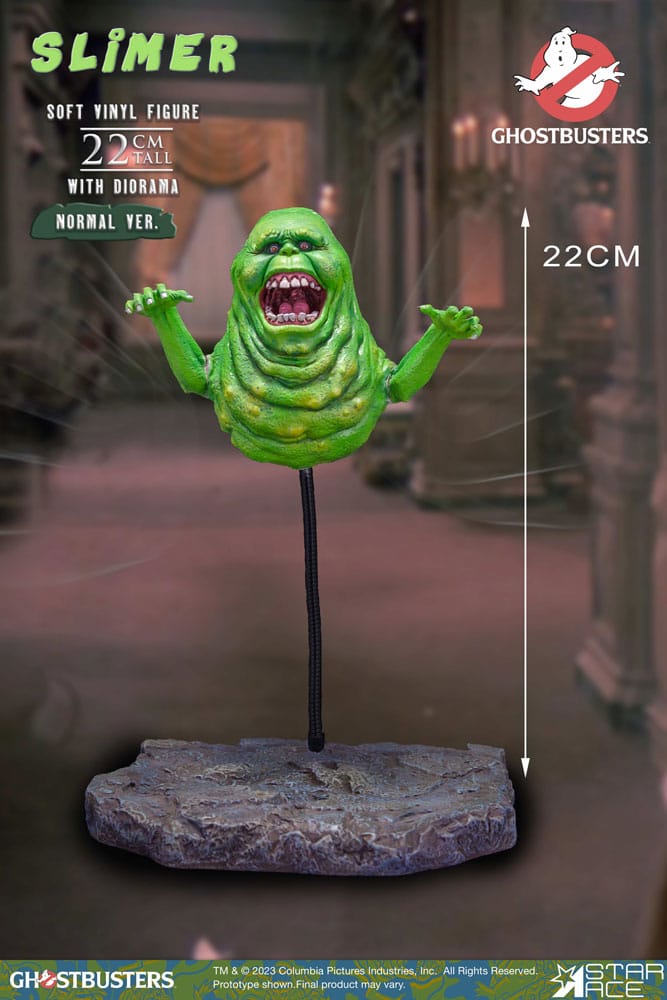 Ghostbusters Szobor 1/8 Slimer Normal Verzió 22 cm