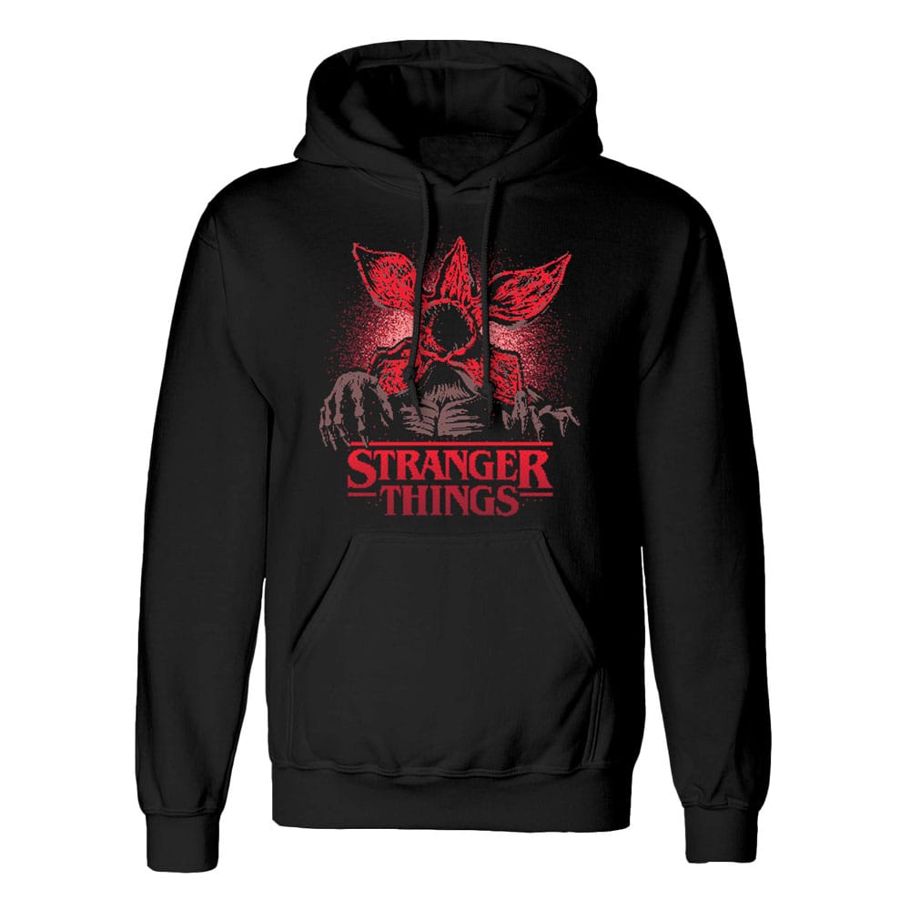 Stranger Things Hooded Pulóver Pixel Demogorgon Size M