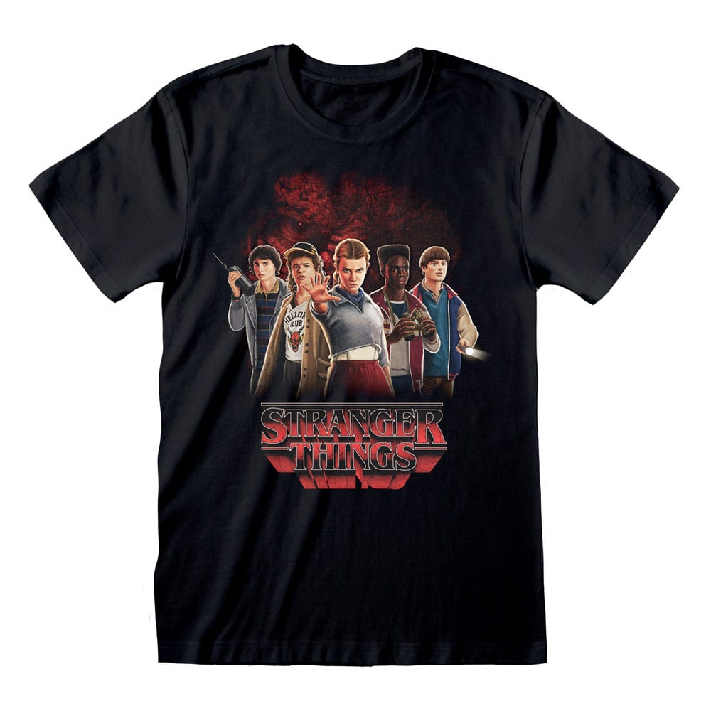 Stranger Things Póló Group  Vecna behind Size S