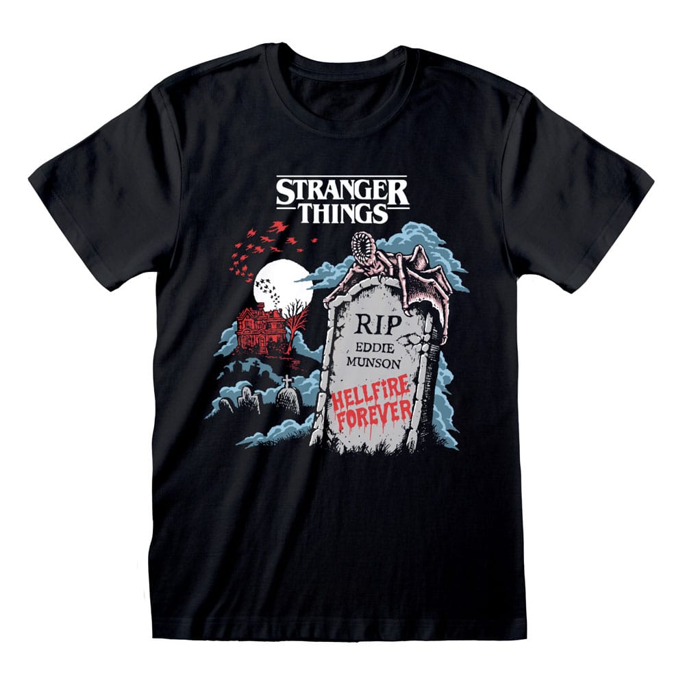 Stranger Things Póló RIP Eddie Size S