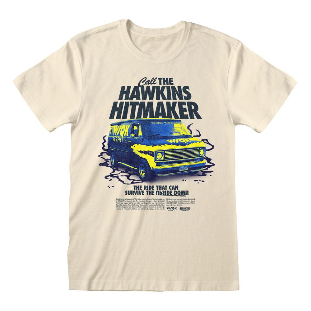 Stranger Things Póló Call the Hawkins Hitmaker Size L
