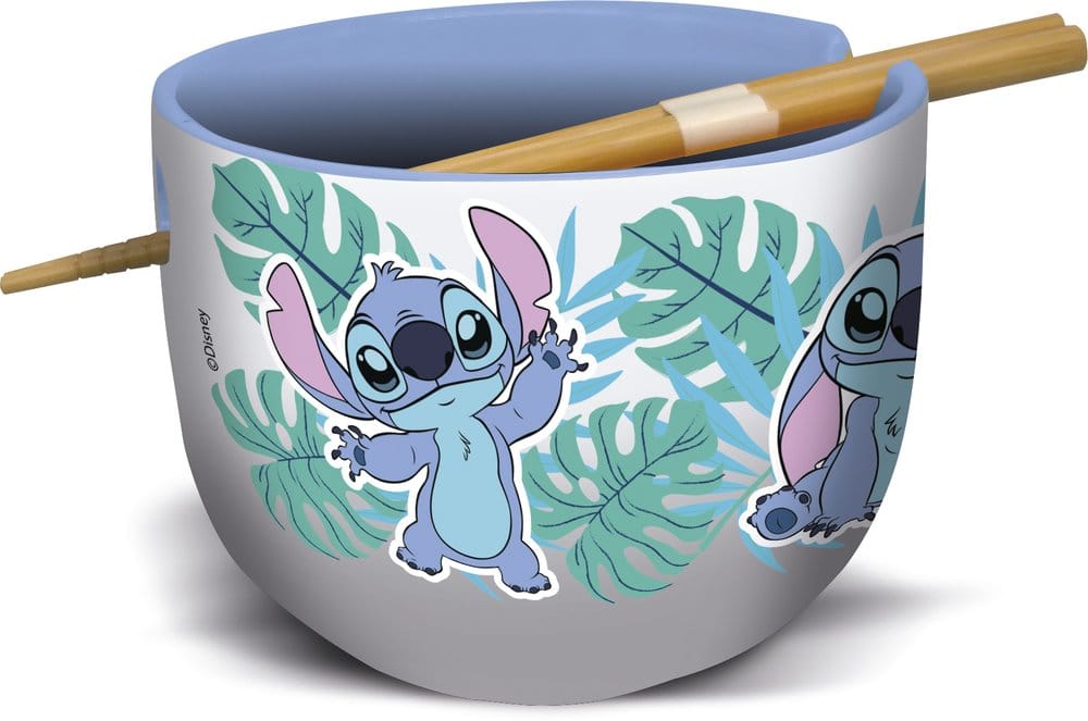 Lilo & Stitch Ramen Bowl  Chopsticks Stitch Aloha