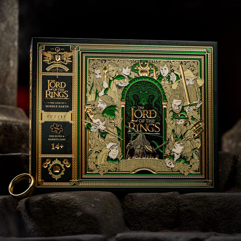 Lord of the Rings multi-dimensional puzzle (1000 Darabos)