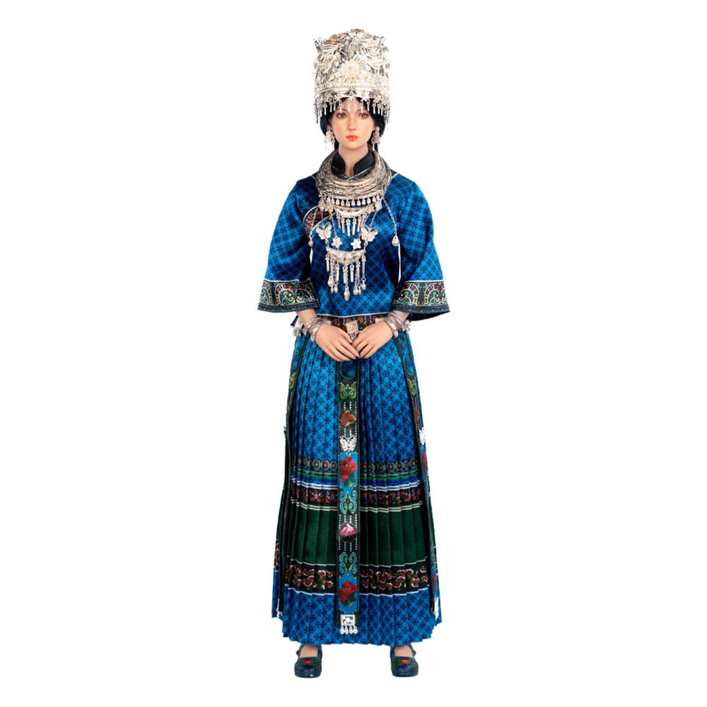 The Miao of China’s 56 Ethnic Groups Figura 1/6 Blue 30 cm