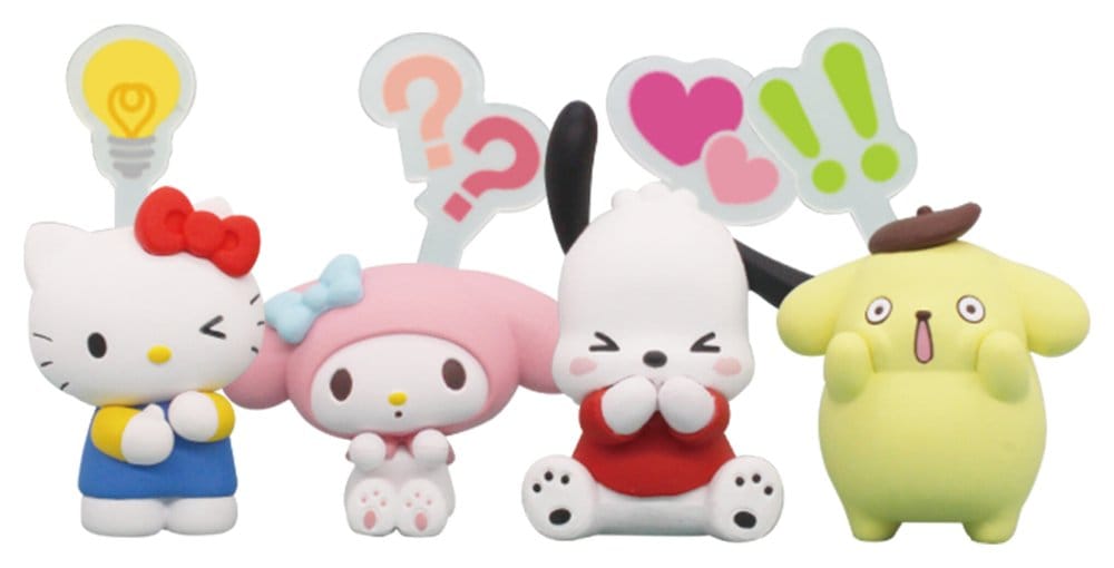 Sanrio Twinchees Mini Figurák Hello Kitty & Friends Pikon Mind 5 cm Blind Csomag Készlet (24)