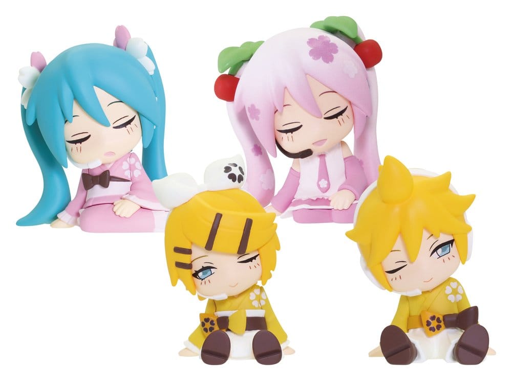 Hatsune Miku Twinchees Mini Figurák Lil’ Sleepers Wave 3 5 cm Blind Csomag Készlet (24)