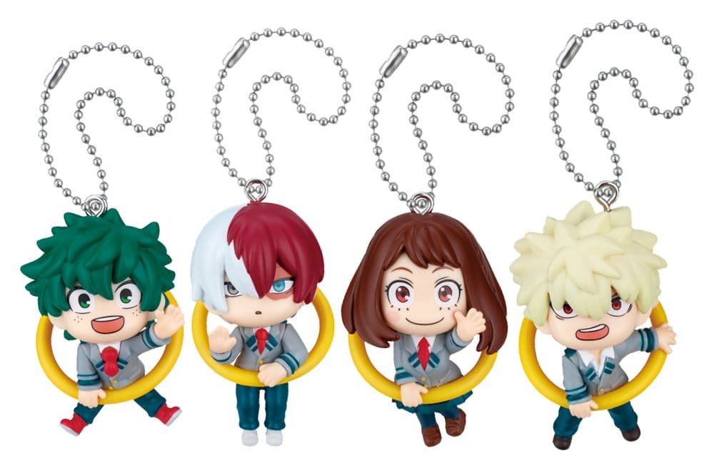 My Hero Academia Konnichi-wa Danglers Kulcstartók 3 cm Mystery Capsule Készlet (12)