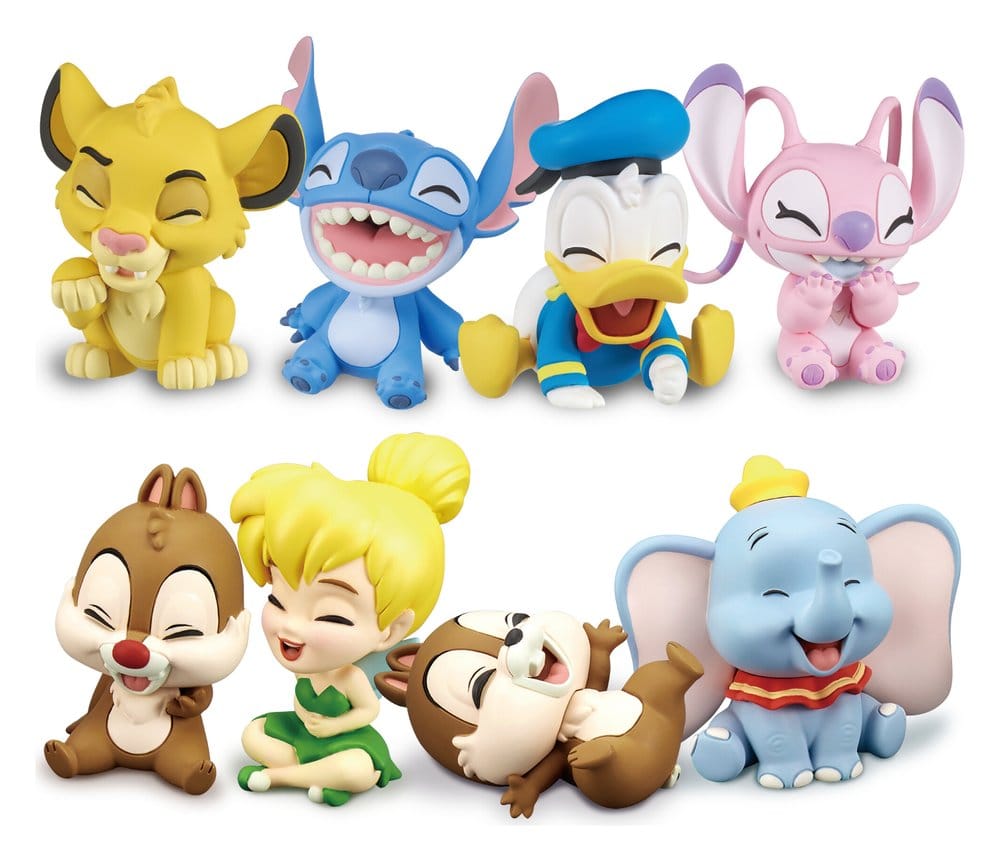 Disney Twinchees Mini Figurák Laughing 5 cm Blind Csomag Készlet (24)