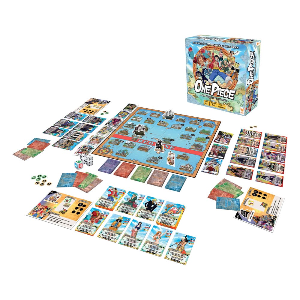 One Piece Társasjáték Adventure Island *Francia Nyelvű Verzió*