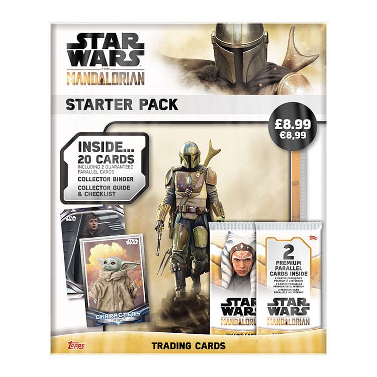 Star Wars: The Mandalorian Gyűjthető Kártyák Starter Csomag *Angol Nyelvű Verzió*
