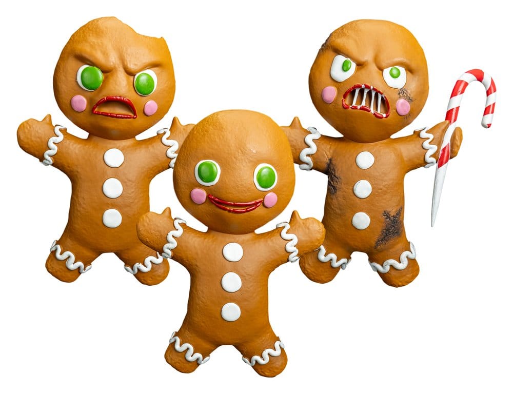 Krampus Prop Replicas 3-as Csomag Gingerbread Men