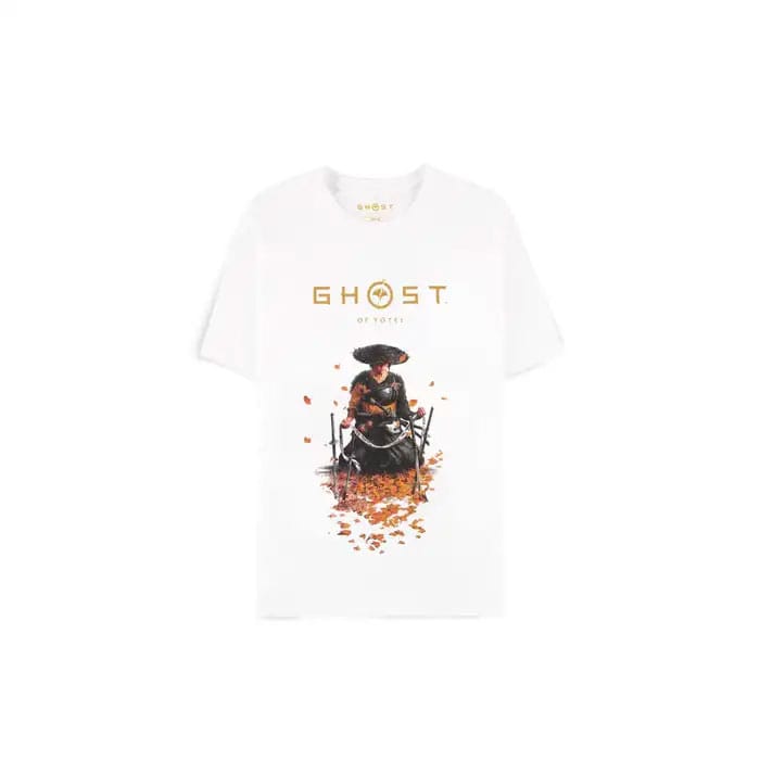 Ghost of Yotei Póló Samurai White Size S