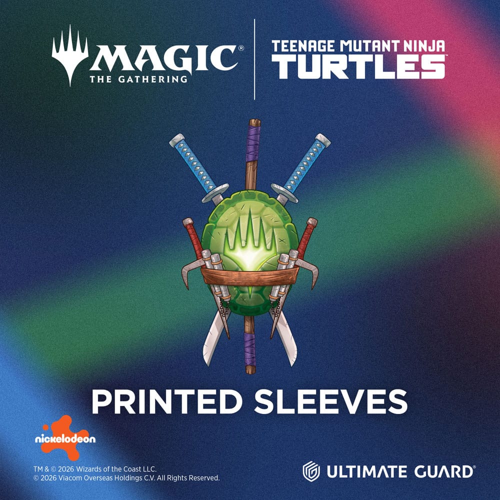 Ultimate Guard Art Sleeves Magic: The Gathering | Teenage Mutant Ninja Turtles – Pizza Doboz