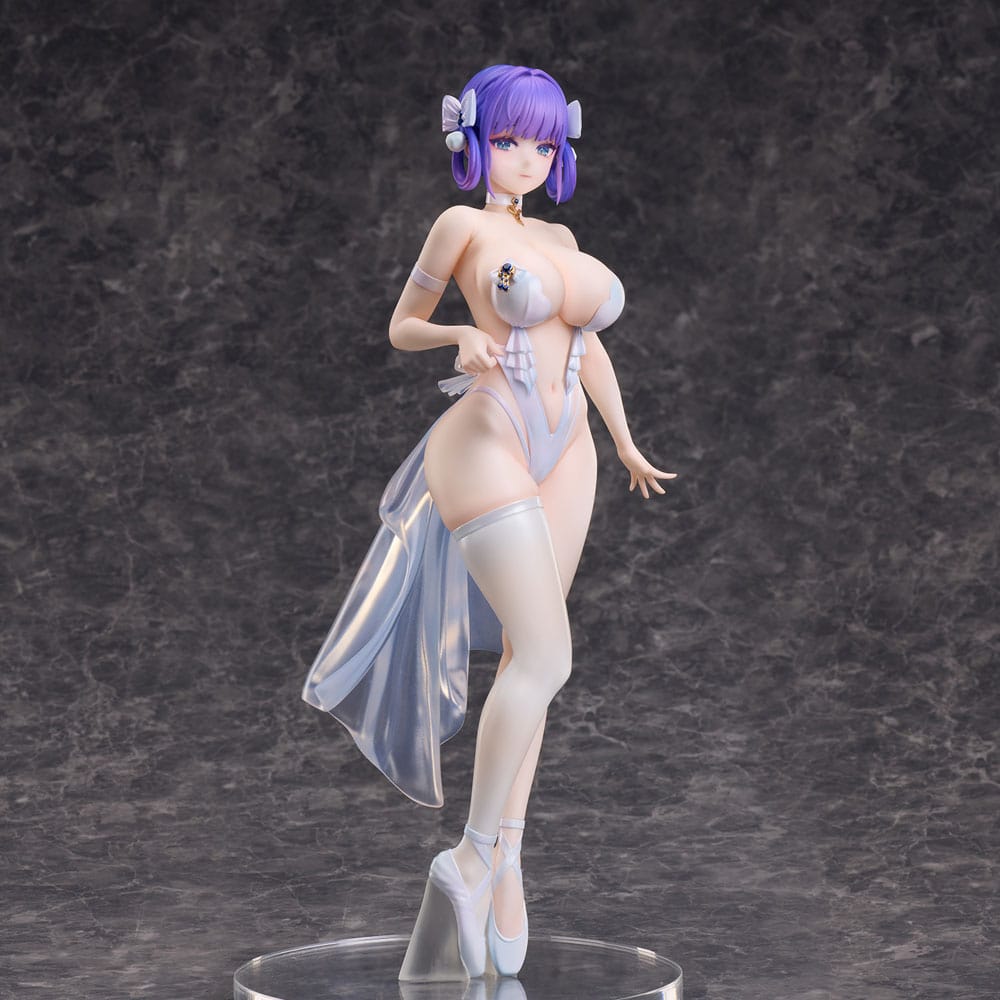 Original Character PVC Szobor 1/6 White Queen Lume Illustrated by Chrysa 29 cm