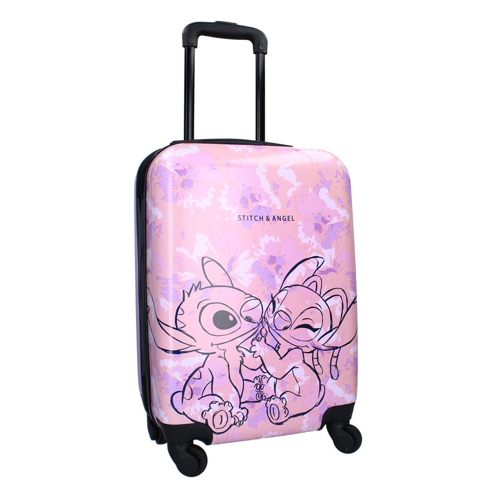Lilo & Stitch Trolley Bőrönd Ohana Forever pink 46 cm