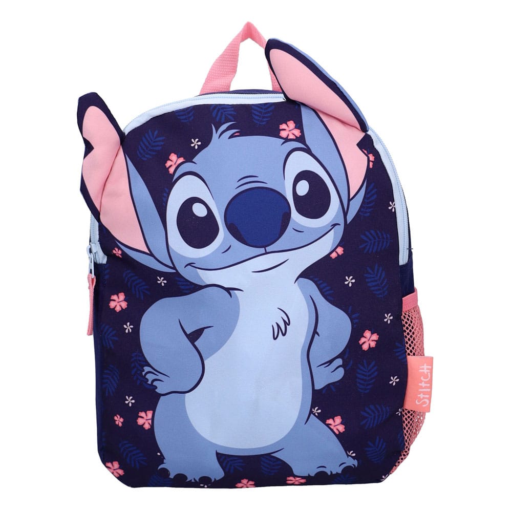 Lilo & Stitch Hátizsák Fluffy Friends Black 32 cm