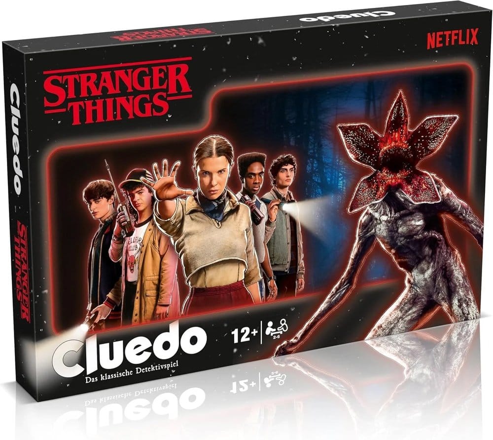 Stranger Things Társasjáték Clue *Német Nyelvű Verzió*