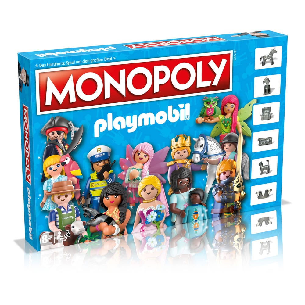 Monopoly Társasjáték Playmobil *Német Nyelvű Verzió*