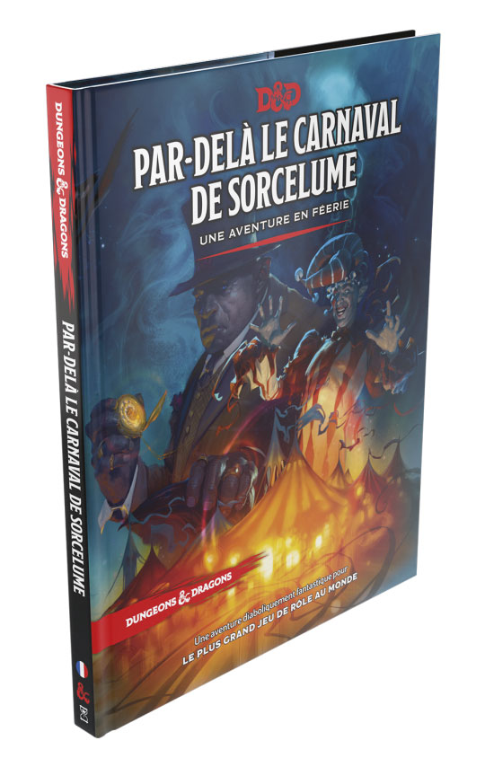 Dungeons & Dragons RPG Adventurebook Par-delà le Carnaval de Sorcelume Francia Nyelvű