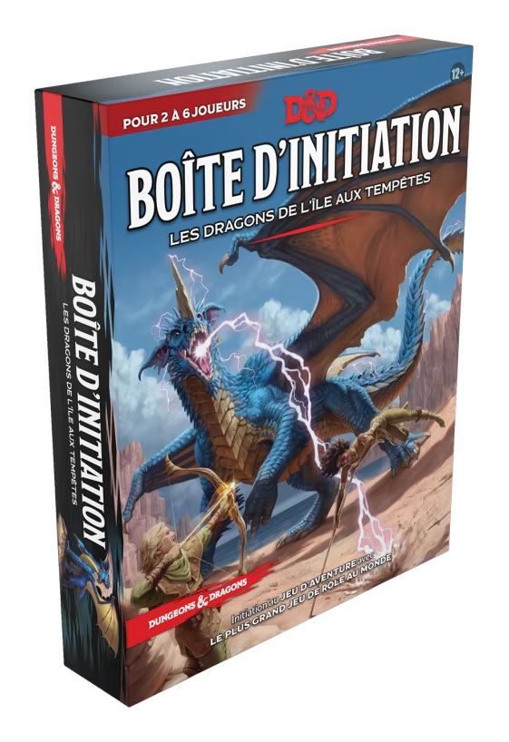 Dungeons & Dragons RPG Boîte d’Initiation : Les Dragons de l’Île aux Tempêtes Francia Nyelvű