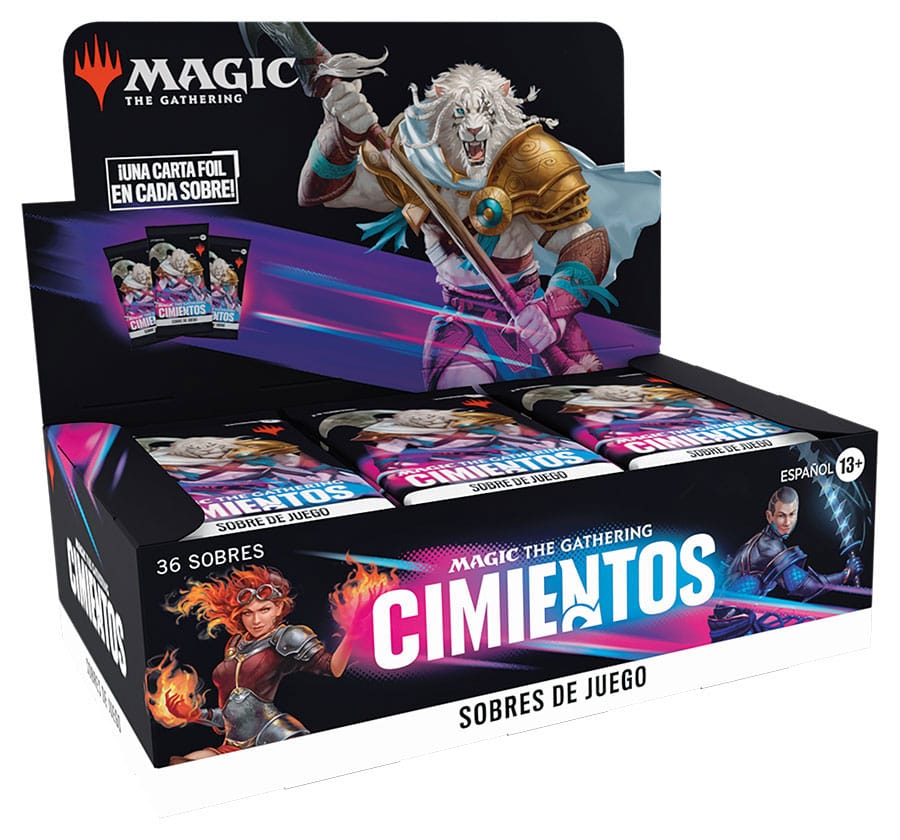 Magic the Gathering Cimientos Play Booster Készlet (36) Spanyol Nyelvű
