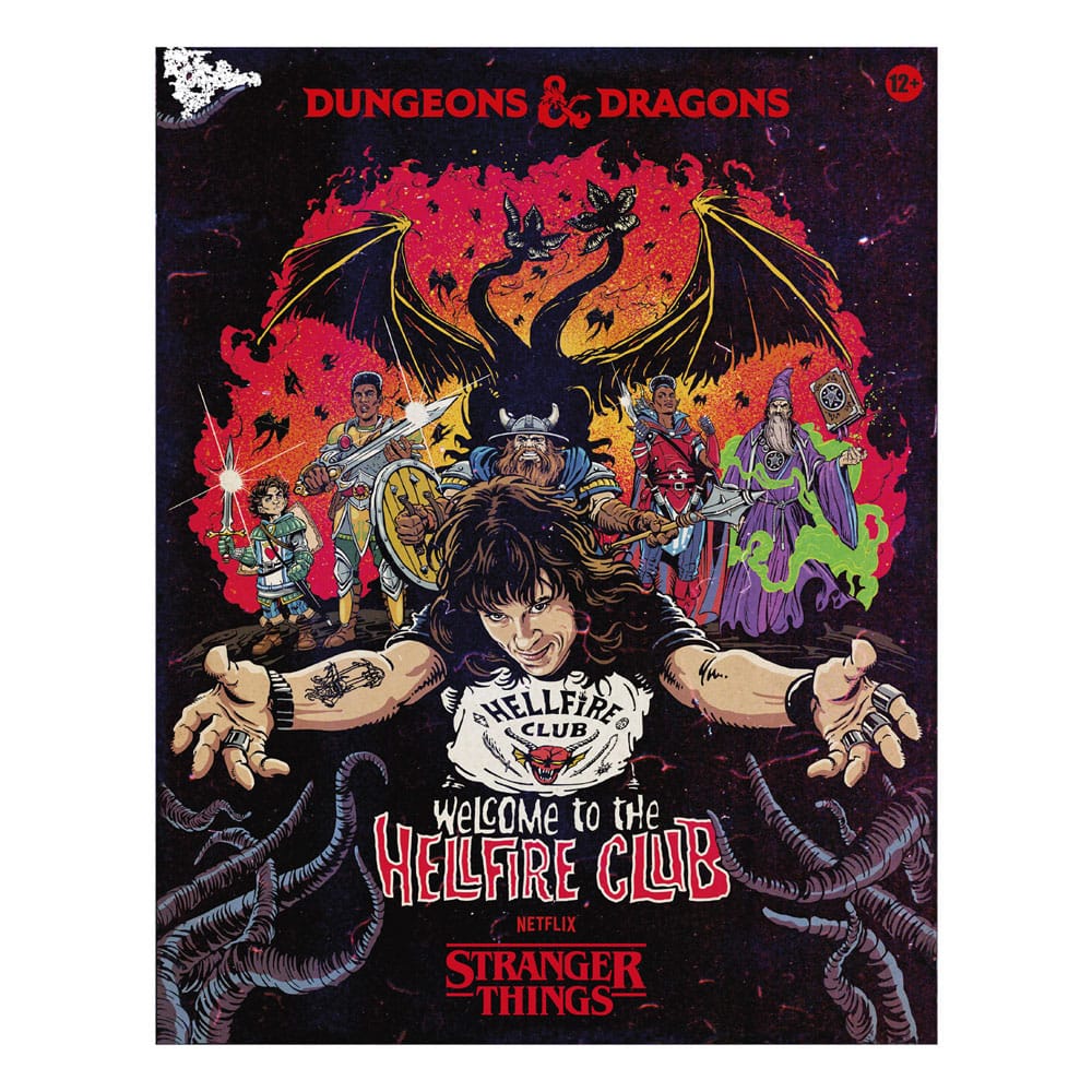 Dungeons & Dragons Társasjáték Stranger Things: Welcome to the Hellfire Club Angol Nyelvű